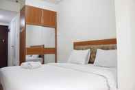 Bilik Tidur Studio Compact Tamansari Panoramic Apartment By Travelio