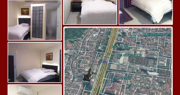 Bilik Tidur Hotel Kos Katalia Tomang