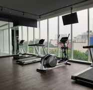 Fitness Center 4 1BR Elegant and Cozy Apartment at Bintaro Plaza Residence By Travelio