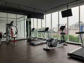 Fitness Center 4 1BR Elegant and Cozy Apartment at Bintaro Plaza Residence By Travelio