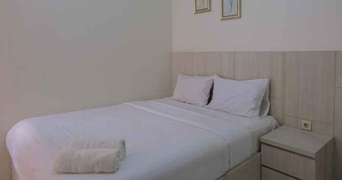 Kamar Tidur 2BR Homey Apartment at Kota Ayodhya Residence By Travelio