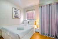 Bilik Tidur Apartment Atlanta Residances 1BR next to RS Bunda Margonda By Travelio