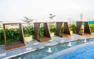 Swimming Pool 3 Studio Spacious with City View West Vista Apartment By Travelio