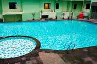 Swimming Pool Minimalist & Homey Studio Apartment at Menteng Square By Travelio