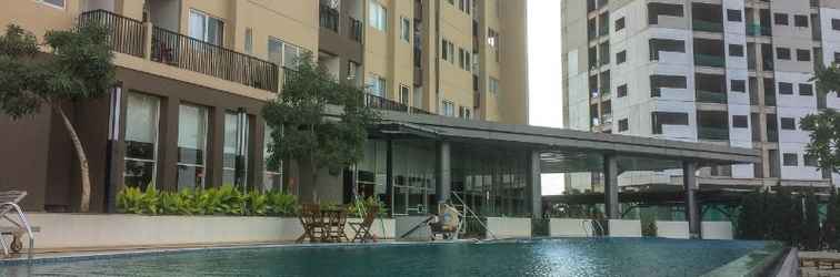 Lobi Studio Japanese Style Apartment at The Oasis Cikarang By Travelio