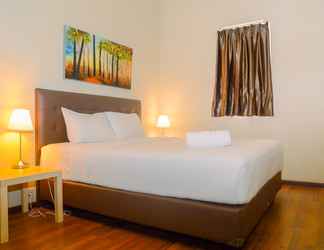 Bedroom 2 Business Residence 3BR at Grand Palace Kemayoran By Travelio