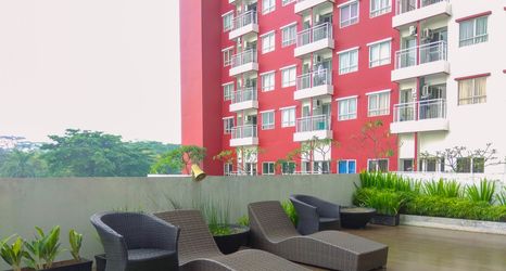 Lobby 2 Cozy Studio at Taman Melati Margonda By Travelio