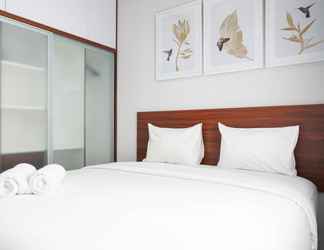 Bedroom 2 2BR Modern at Signature Park Grande Apartment By Travelio