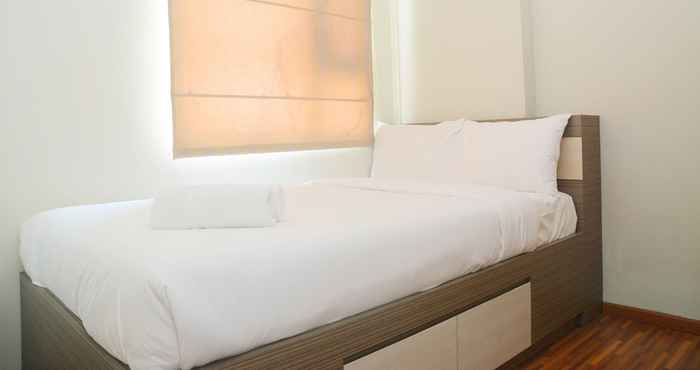 ห้องนอน Best 2BR Apartment at Menteng Square By Travelio