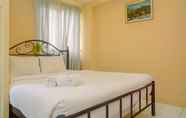 Bedroom 4 Studio Contemporary Apartment at Kebagusan City By Travelio