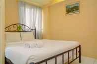 Bedroom Studio Contemporary Apartment at Kebagusan City By Travelio