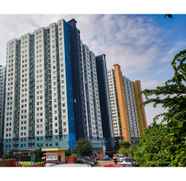 Bangunan 5 Clean 2BR at Pancoran Riverside Apartment By Travelio