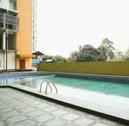 Swimming Pool 3 Clean 2BR at Pancoran Riverside Apartment By Travelio