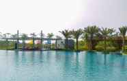 Swimming Pool 5 Studio New Fully Furnished at Gold Coast PIK Apartment By Travelio