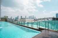 Swimming Pool Studio Tranquil and Well Appointed Apartment at Menteng Park By Travelio