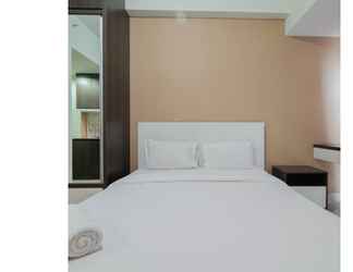 Bedroom 2 Studio Simply Furnished @ Grand Dhika City Apartment By Travelio