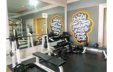 Fitness Center 2 Studio Simply Furnished @ Grand Dhika City Apartment By Travelio