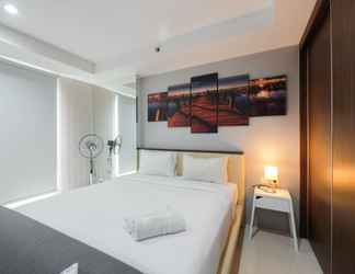 Bedroom 2 Studio Elegant and Comfy Azalea Suites Apartment Cikarang By Travelio