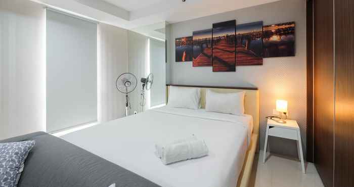 ห้องนอน Studio Elegant and Comfy Azalea Suites Apartment Cikarang By Travelio