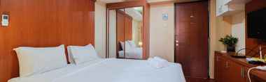 ห้องนอน 3 Studio Room Comfy Apartment at Kebagusan City By Travelio