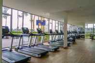 Fitness Center Studio New Furnished Sea View @ Gold Coast Apartment By Travelio