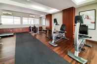 Fitness Center 2BR Tranquil Apartment at Bintaro Park View By Travelio