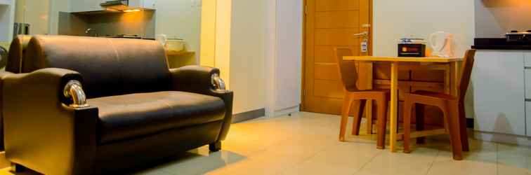 Lobby Strategic 2BR Apartment at Gading Greenhill By Travelio