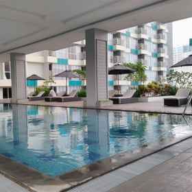 H Residence By Travelio의 스튜디오 풀옵션 아파트 1, SMA Islam As-Syafi'iyah 02 호텔