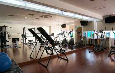 Fitness Center 2 2BR Strategic Apartment with City View at FX Residence By Travelio