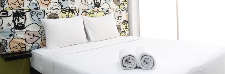 大廳 1BR Trendy near ITB @ Dago Suites Apartment By Travelio