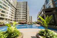 Swimming Pool Studio Scenic & Trendy Apartment at Gateway Pasteur By Travelio