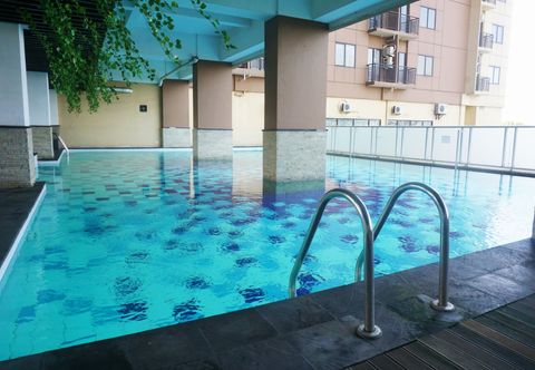 Sảnh chờ 2BR Premium Tamansari Panoramic Apartment By Travelio