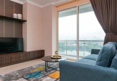Lobby 2 2BR Comfy and Cozy Citralake Suites Apartment By Travelio 