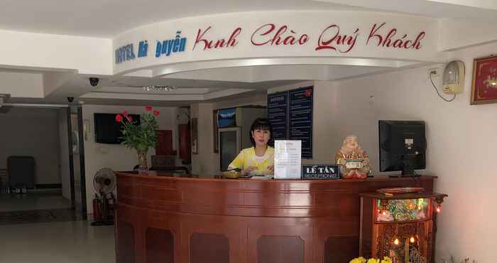 Sảnh chờ Ha Nguyen Hotel Binh Duong