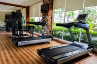 Fitness Center 1BR Minimalist and Simple at Saveria Apartment By Travelio