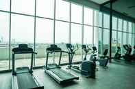 Fitness Center Cozy 2BR Apartment with City View at Nine Residence By Travelio