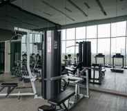 Fitness Center 5 Cozy 2BR Apartment with City View at Nine Residence By Travelio