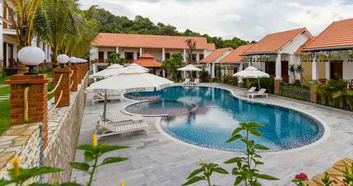 Kolam Renang Bungalow Sang Tuoi Mountains Resort Phu Quoc