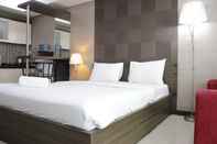 Kamar Tidur Studio Prime & Comfy @ Tamansari La Grande Apartment By Travelio