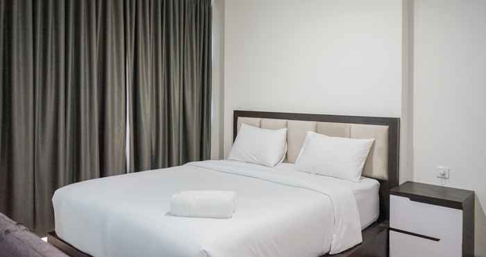 ห้องนอน Studio Compact and Cozy at Brooklyn Alam Sutera Apartment By Travelio