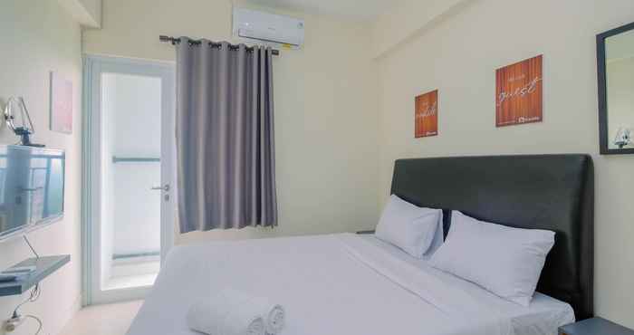 ห้องนอน Studio Minimalist Apartment at Bogorienze Resort By Travelio