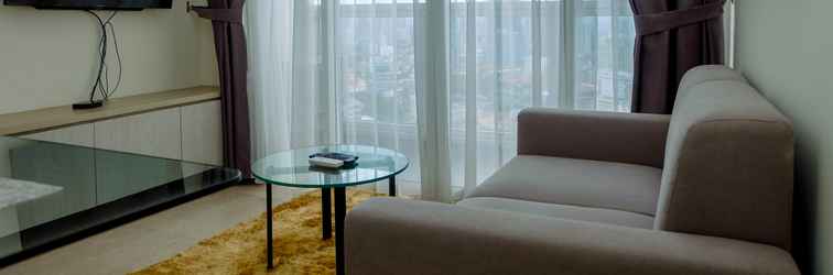 Lobby 2BR Best Choice Apartment at Menteng Park with Bathtub By Travelio