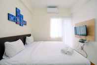 ห้องนอน Studio Homey Apartment at Bogorienze Resort By Travelio