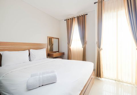 Bedroom 1BR Warm and Homey Apartment at Atlanta Residences By Travelio
