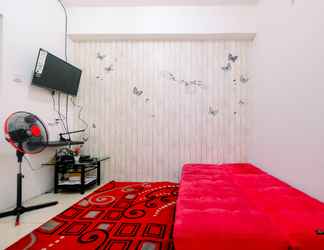 Bedroom 2 1BR Best Price Apartment at Teluk Intan By Travelio