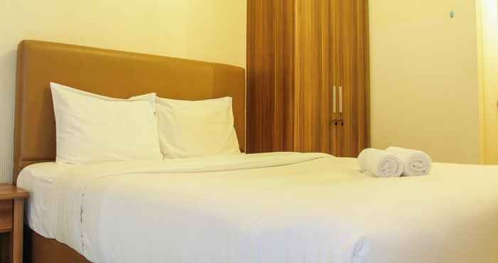 Bilik Tidur Studio Homey and Simply Furnished Apartment at 19 Avenue By Travelio