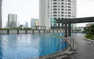 Swimming Pool 4 Amazing 1BR at The Wave Rasuna Epicentrum By Travelio