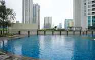 Swimming Pool 5 Amazing 1BR at The Wave Rasuna Epicentrum By Travelio