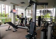 Fitness Center 4 Minimalist and Comfy 1BR Scientia Residence By Travelio