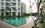 Swimming Pool 3 1BR Minimalist and Comfy Citralakes Suites Apartment By Travelio